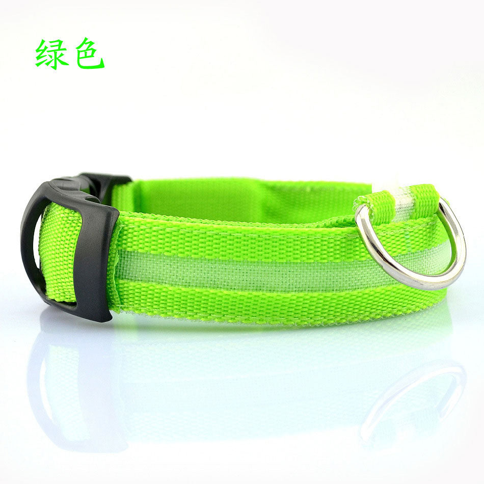 USB Chargeable LED Glowing Dog Collar